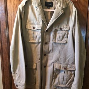 MENS XL BANANA REPUBLIC 4 POCKET JACKET